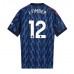 Maillot de foot Arsenal Jurrien Timber #12 Extérieur vêtements 2025-26 Manches Courtes